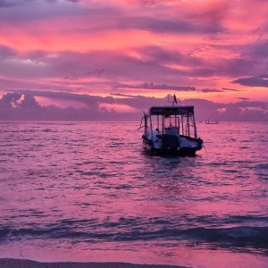 student-catching-the-memorising-colours-in-the-sky-in-our-yin-yoga-teacher-training-50-hour-program-in-bali